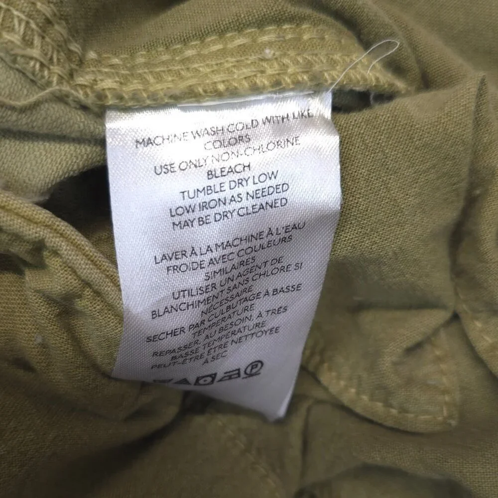 Free People High Waist Abby Chino Pants Size 4 - Picture 8 of 8